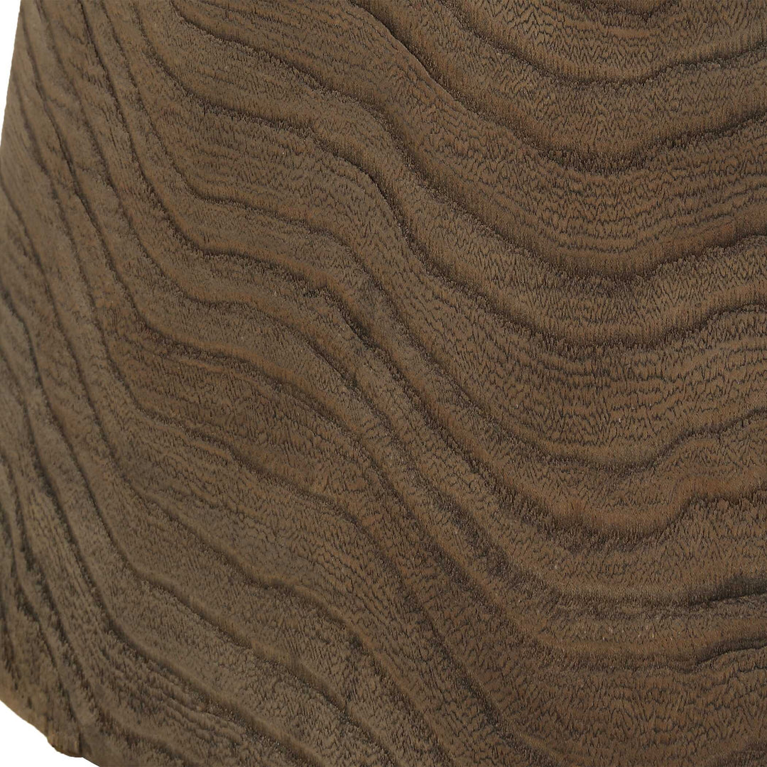 American Home Furniture Uttermost Tree Trails Oak Accent Table