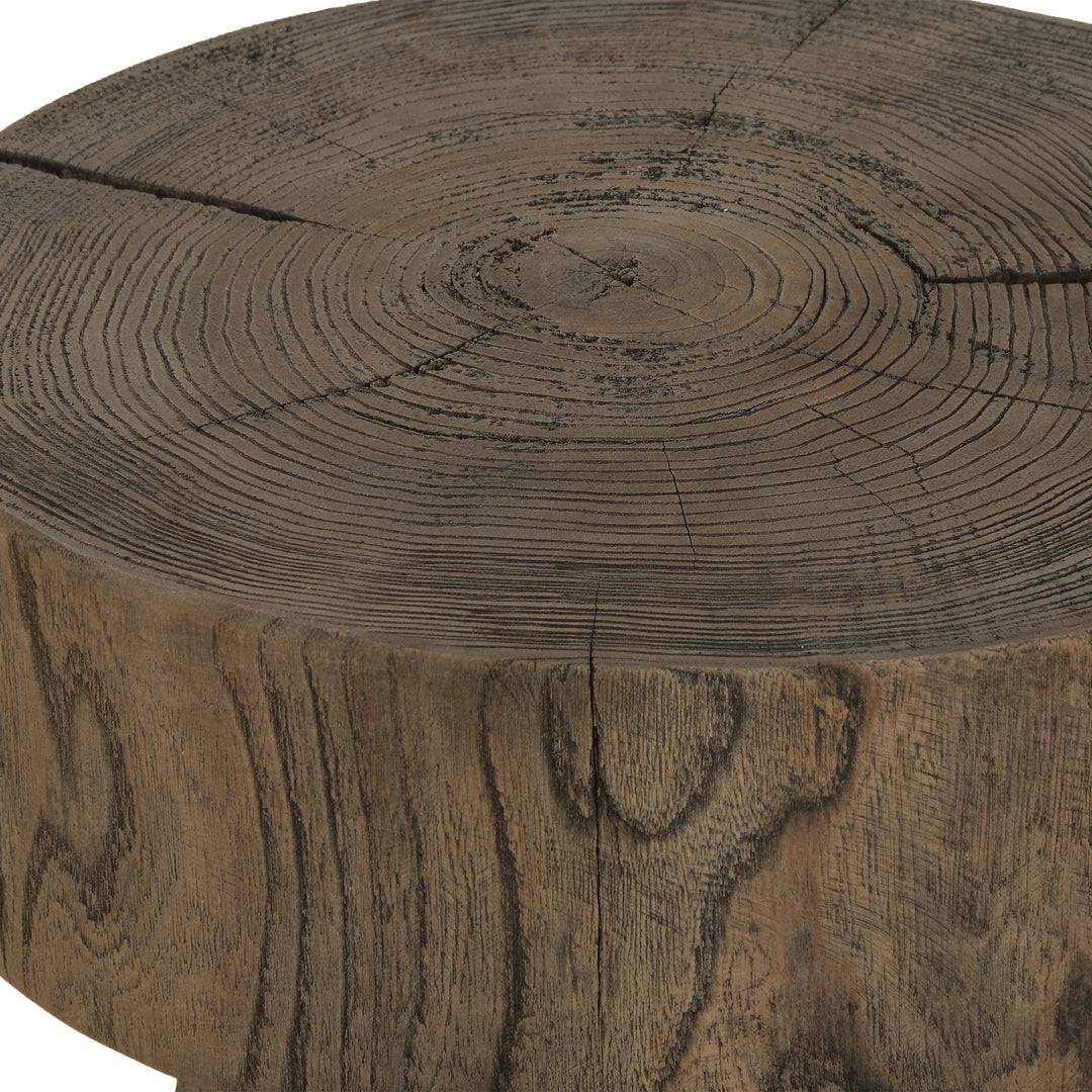 American Home Furniture | Uttermost - Tree Trails Oak Accent Table