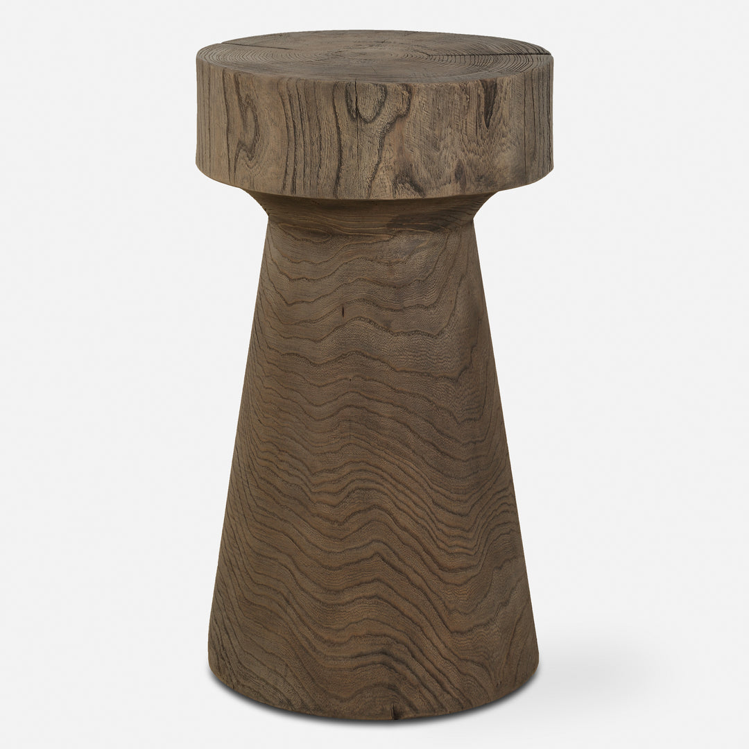 American Home Furniture | Uttermost - Tree Trails Oak Accent Table