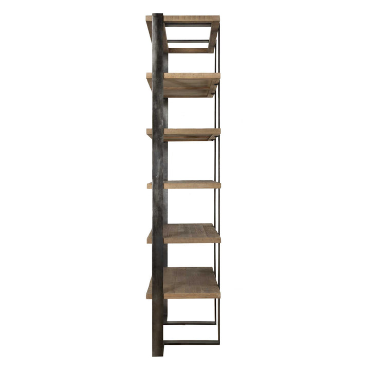 American Home Furniture Uttermost Felix Reclaimed Oak Etagere