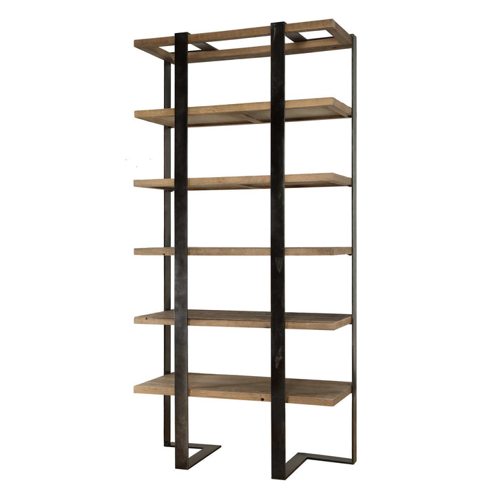 American Home Furniture Uttermost Felix Reclaimed Oak Etagere