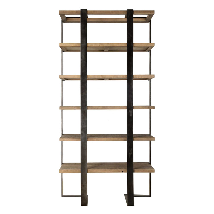 American Home Furniture Uttermost Felix Reclaimed Oak Etagere