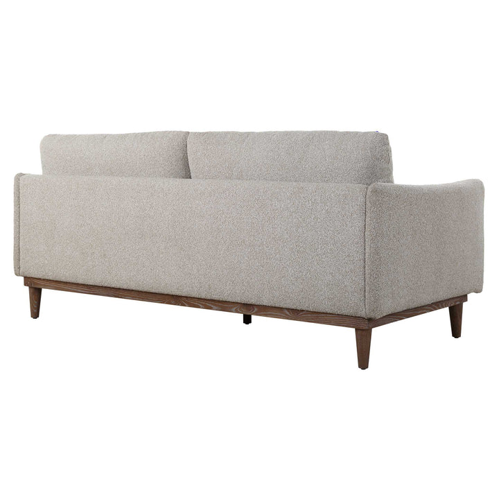 American Home Furniture Uttermost Freefall Gray Ceruse Sofa