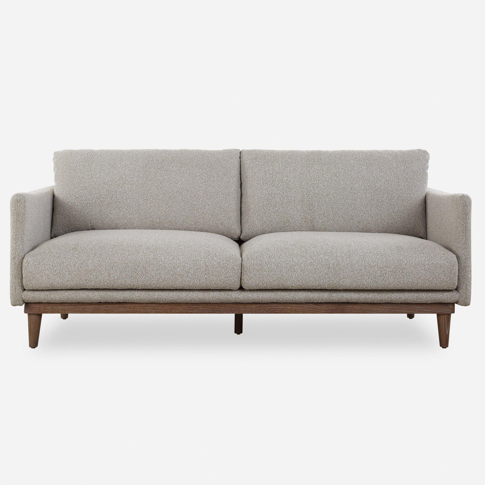 Uttermost Freefall Gray Ceruse Sofa SOFAS + SECTIONALS