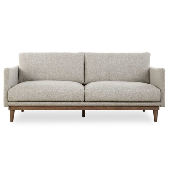 American Home Furniture Uttermost Freefall Gray Ceruse Sofa
