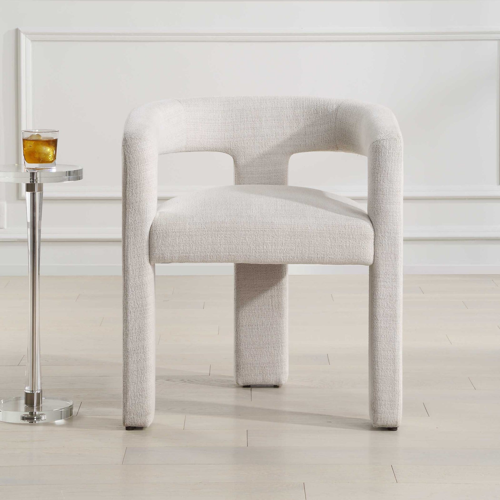 American Home Furniture Uttermost Perspective Fabric Dining Chair Set of 2