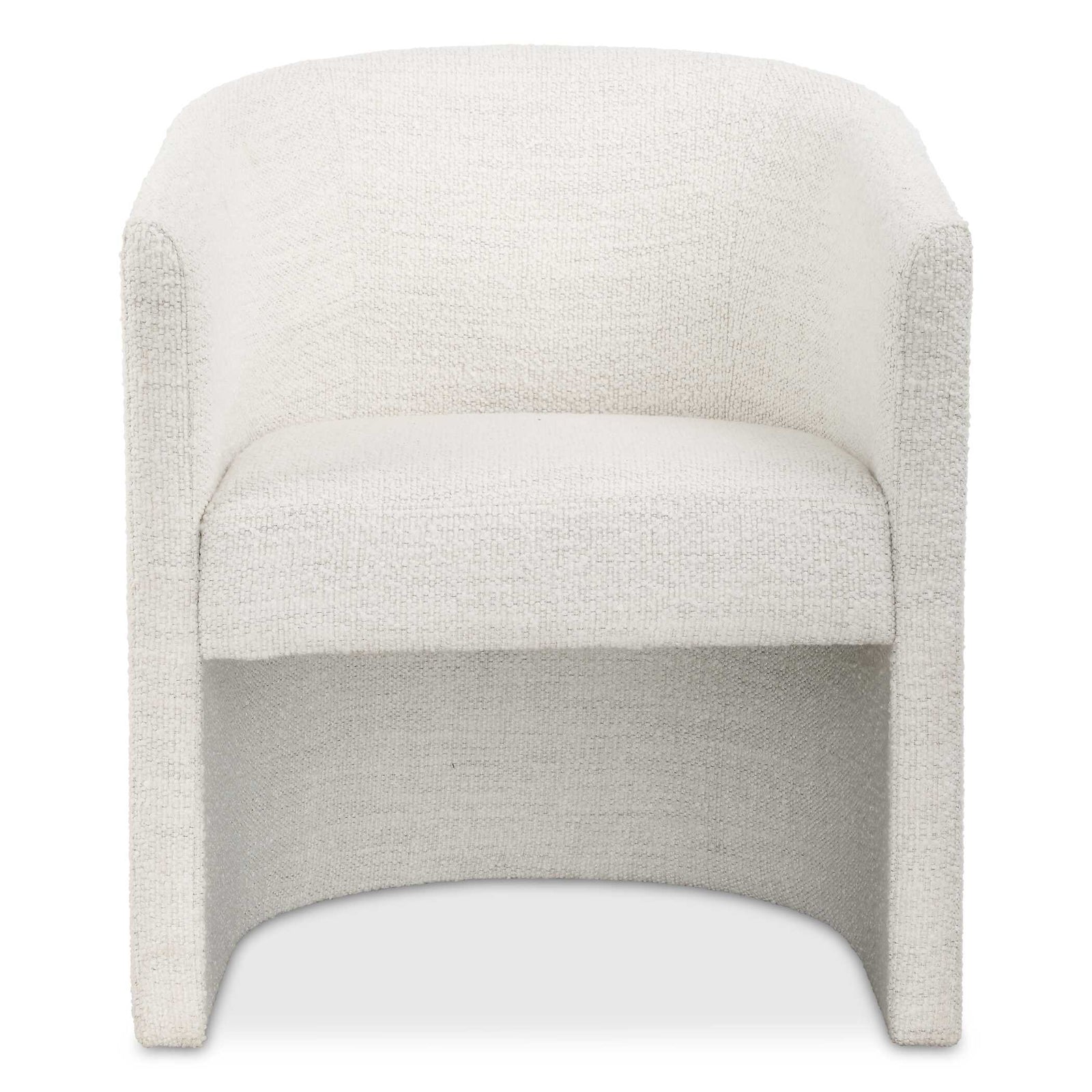 American Home Furniture Uttermost Encompass White Fabric Dining Chair Set of 2