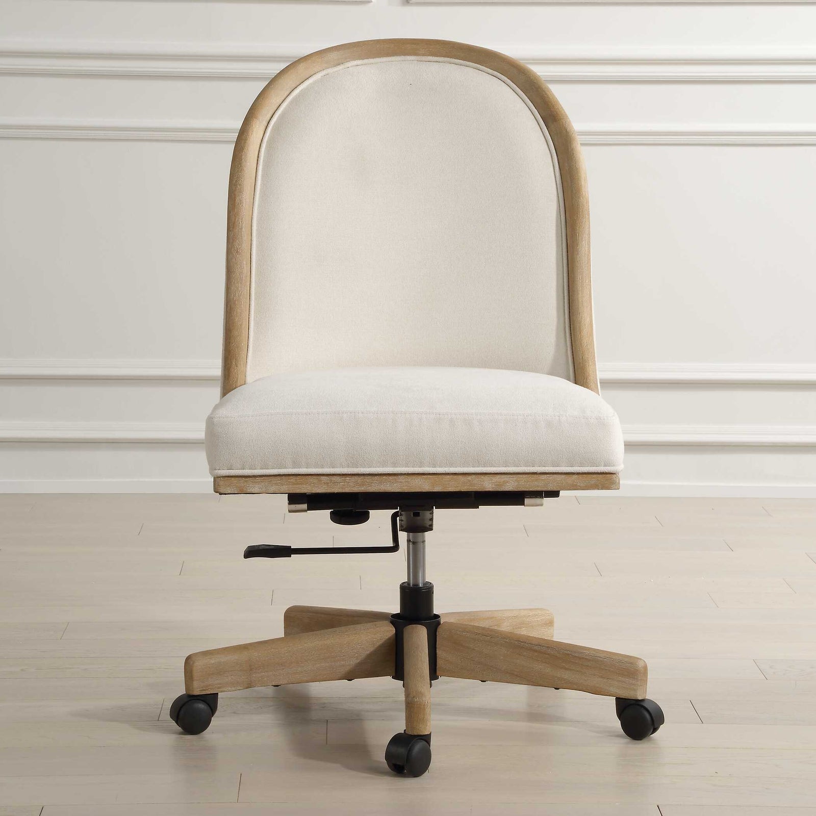 American Home Furniture Uttermost Lithe Light Oak Desk Chair