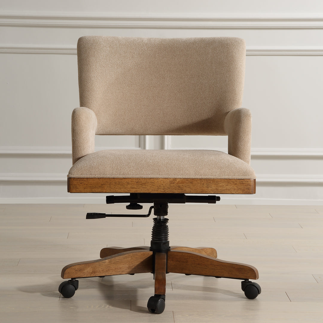 American Home Furniture | Uttermost - Aspect Mid-Century Desk Chair