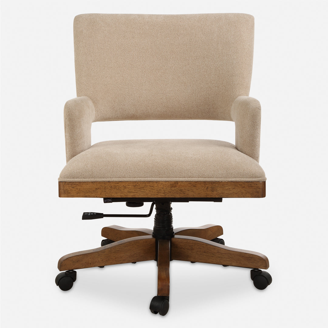 American Home Furniture | Uttermost - Aspect Mid-Century Desk Chair