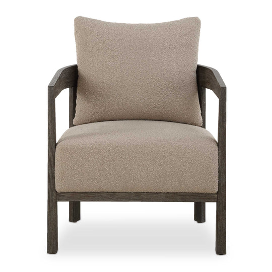 American Home Furniture Uttermost Sienna Sand Fabric Accent Chair