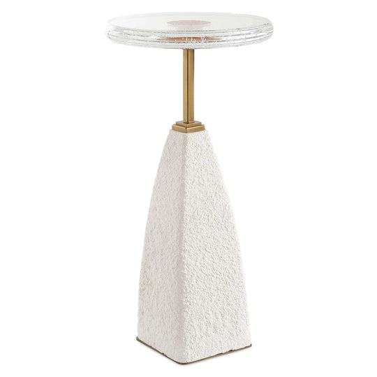 American Home Furniture Uttermost Sora Glass Drink Table