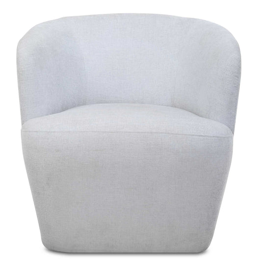 American Home Furniture Uttermost Mist Barrel Swivel Chair