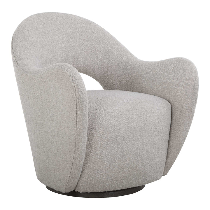 American Home Furniture Uttermost Wander Fabric Swivel Chair