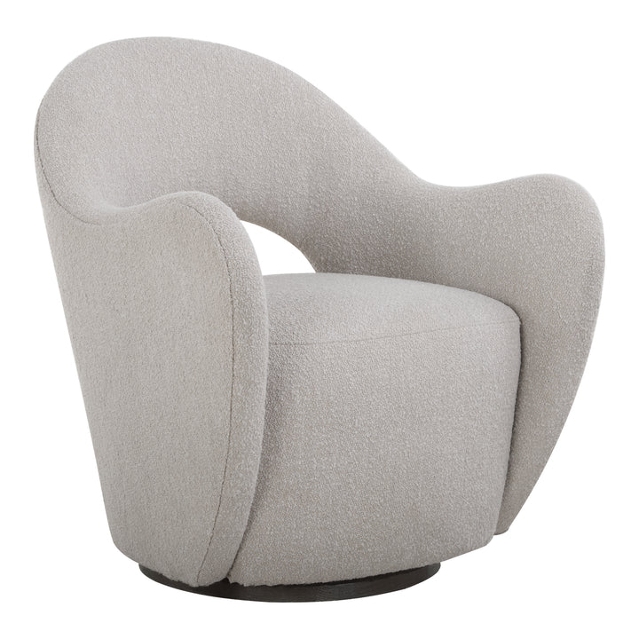 American Home Furniture | Uttermost - Wander Fabric Swivel Chair