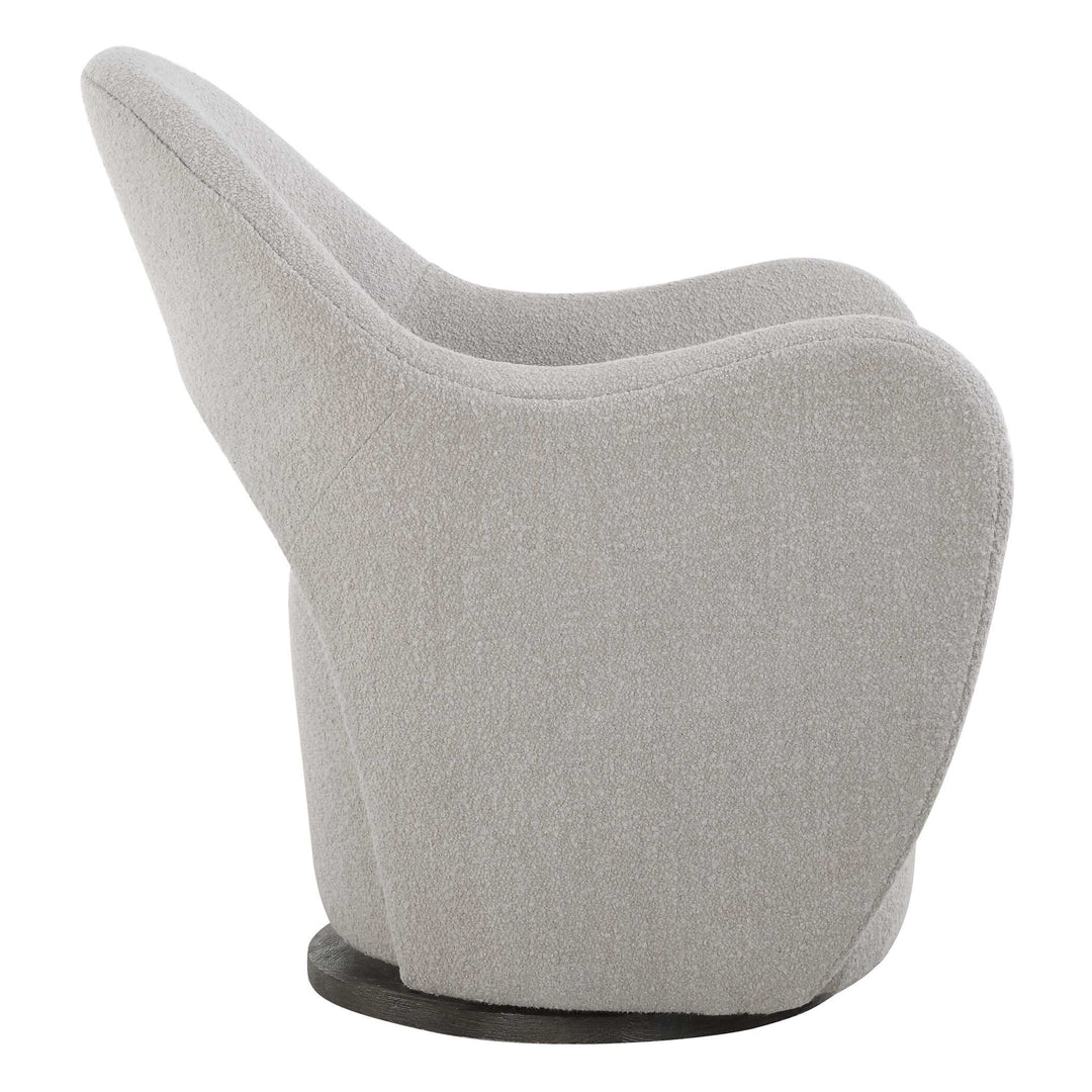 American Home Furniture Uttermost Wander Fabric Swivel Chair