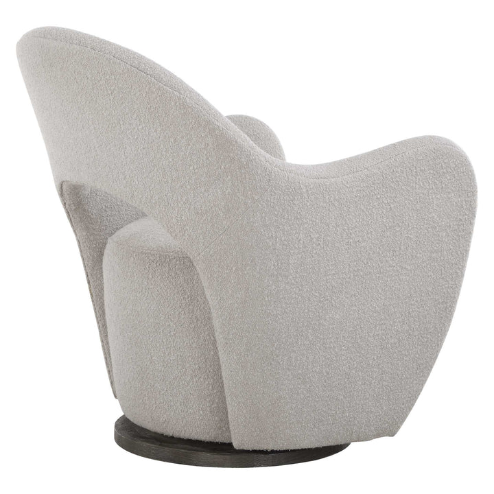 American Home Furniture Uttermost Wander Fabric Swivel Chair