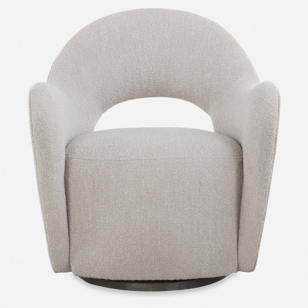 American Home Furniture | Uttermost - Wander Fabric Swivel Chair