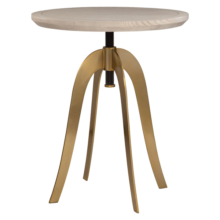 American Home Furniture | Uttermost - Alice Oak Adjustable Accent Table