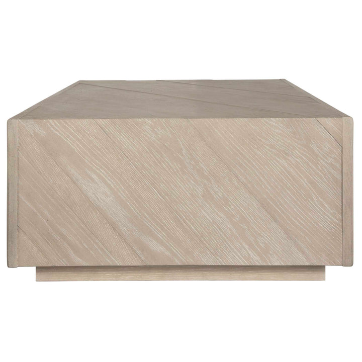 American Home Furniture Uttermost Prism Light Oak Coffee Table