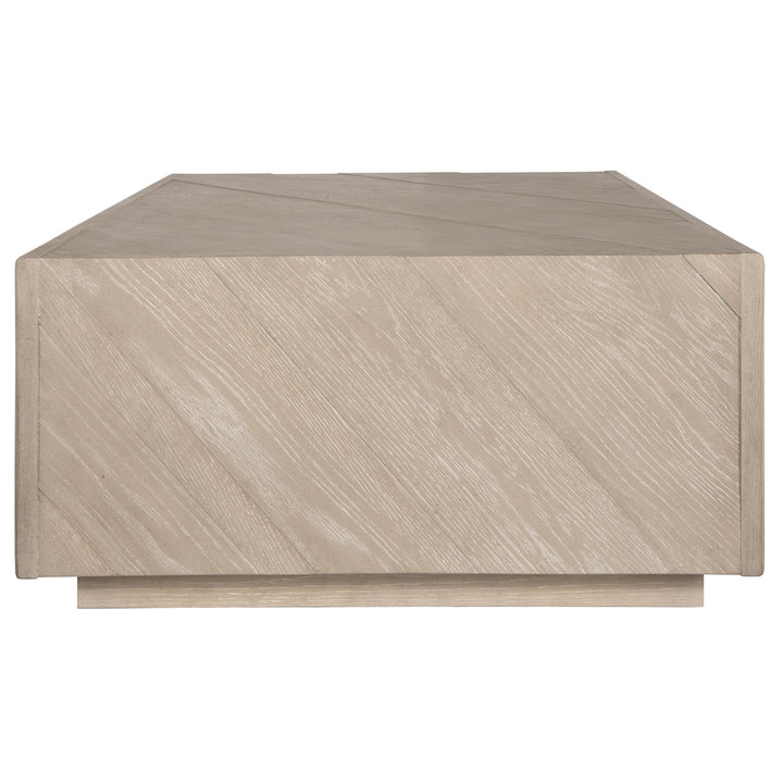 American Home Furniture | Uttermost - Prism Light Oak Coffee Table