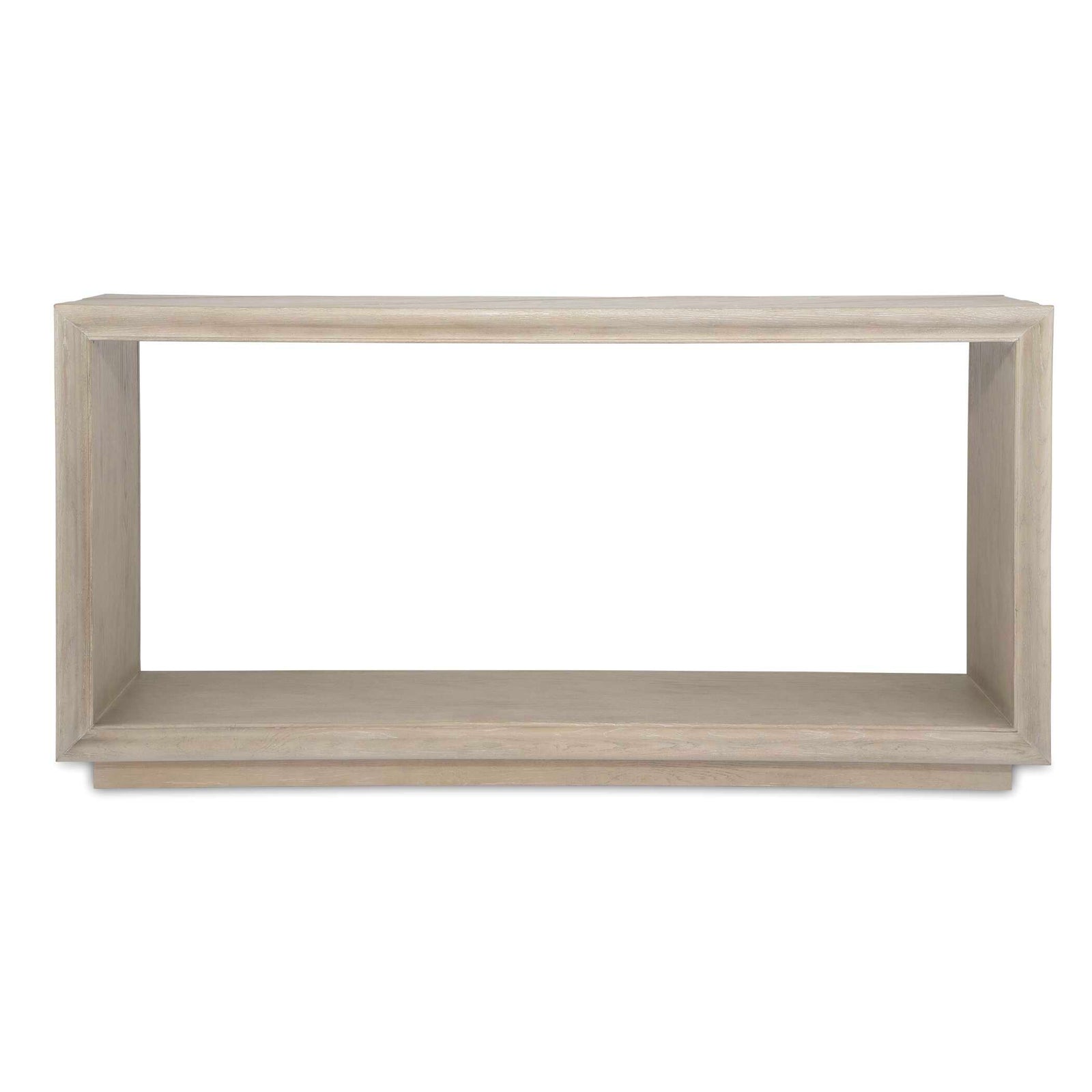 American Home Furniture Uttermost Prism Light Oak Console Table