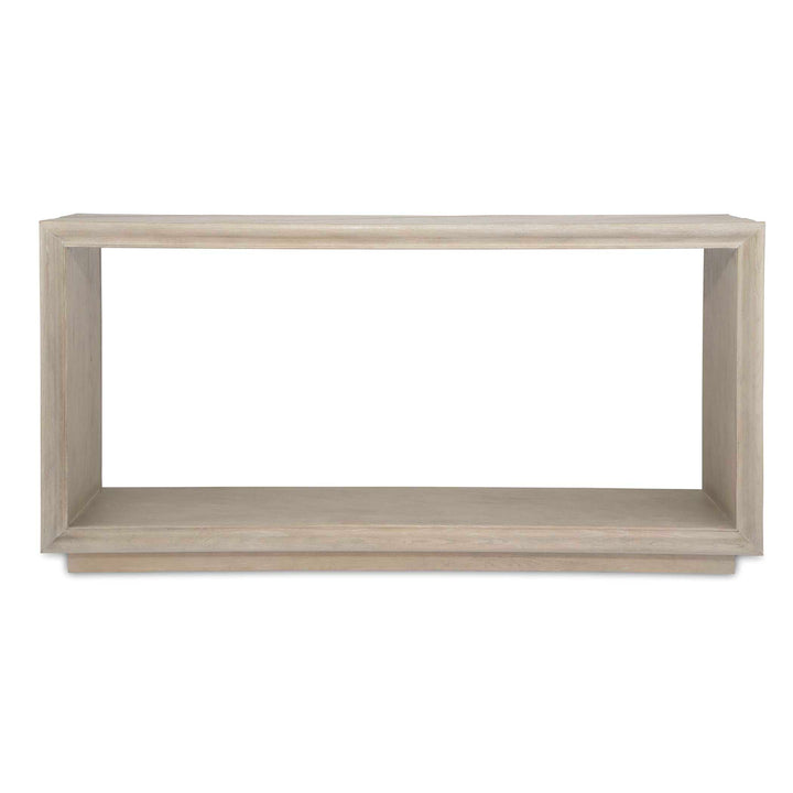 American Home Furniture Uttermost Prism Light Oak Console Table