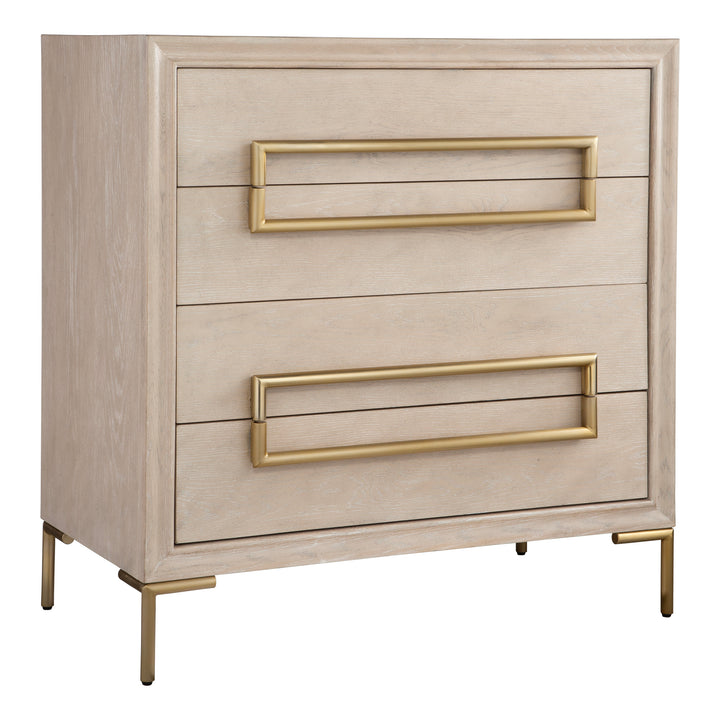 American Home Furniture | Uttermost - Alessia Light Oak Accent Chest