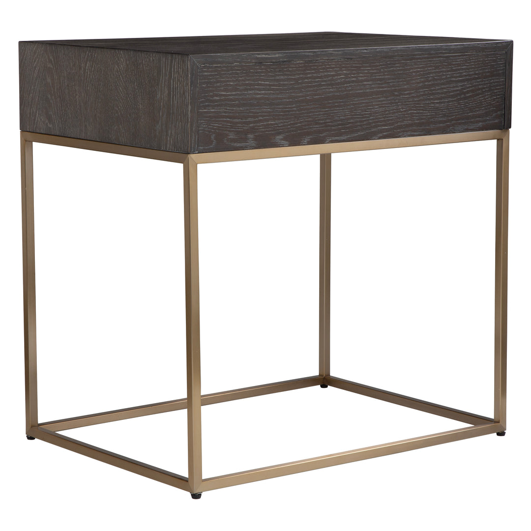 American Home Furniture | Uttermost - Armistead Walnut Side Table