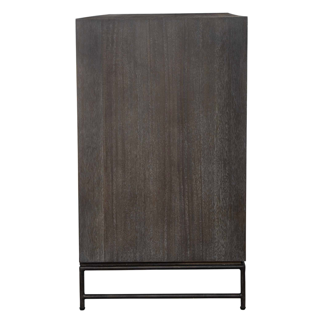 American Home Furniture Uttermost Knox Dark Walnut Accent Drawers