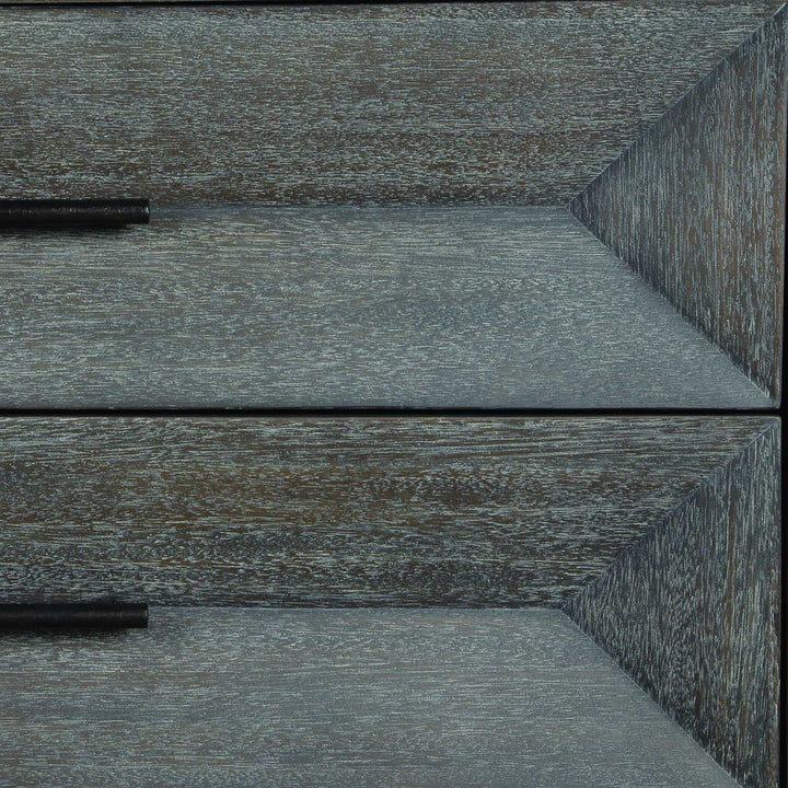 American Home Furniture Uttermost Knox Dark Walnut Accent Drawers
