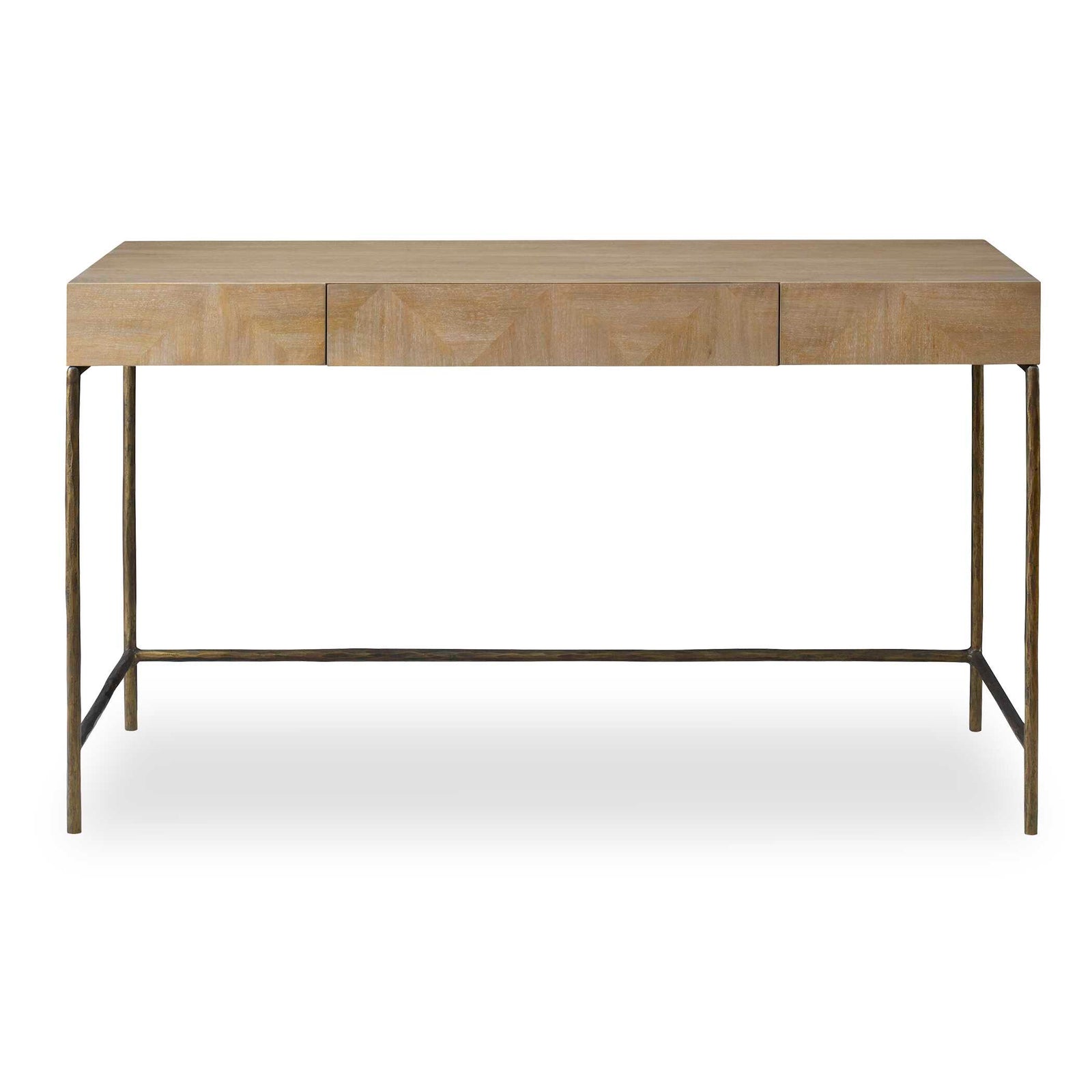 American Home Furniture Uttermost Aristotle Natuiral Wood Modern Desk