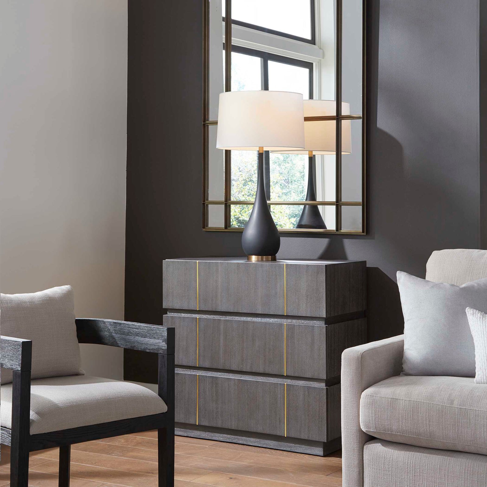 American Home Furniture Uttermost Between The Lines Accent Drawers