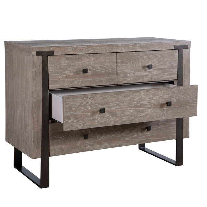 American Home Furniture Uttermost Gabriel Oak Accent Drawers
