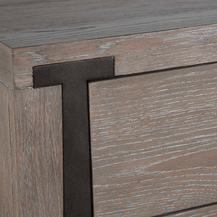 American Home Furniture Uttermost Gabriel Oak Accent Drawers