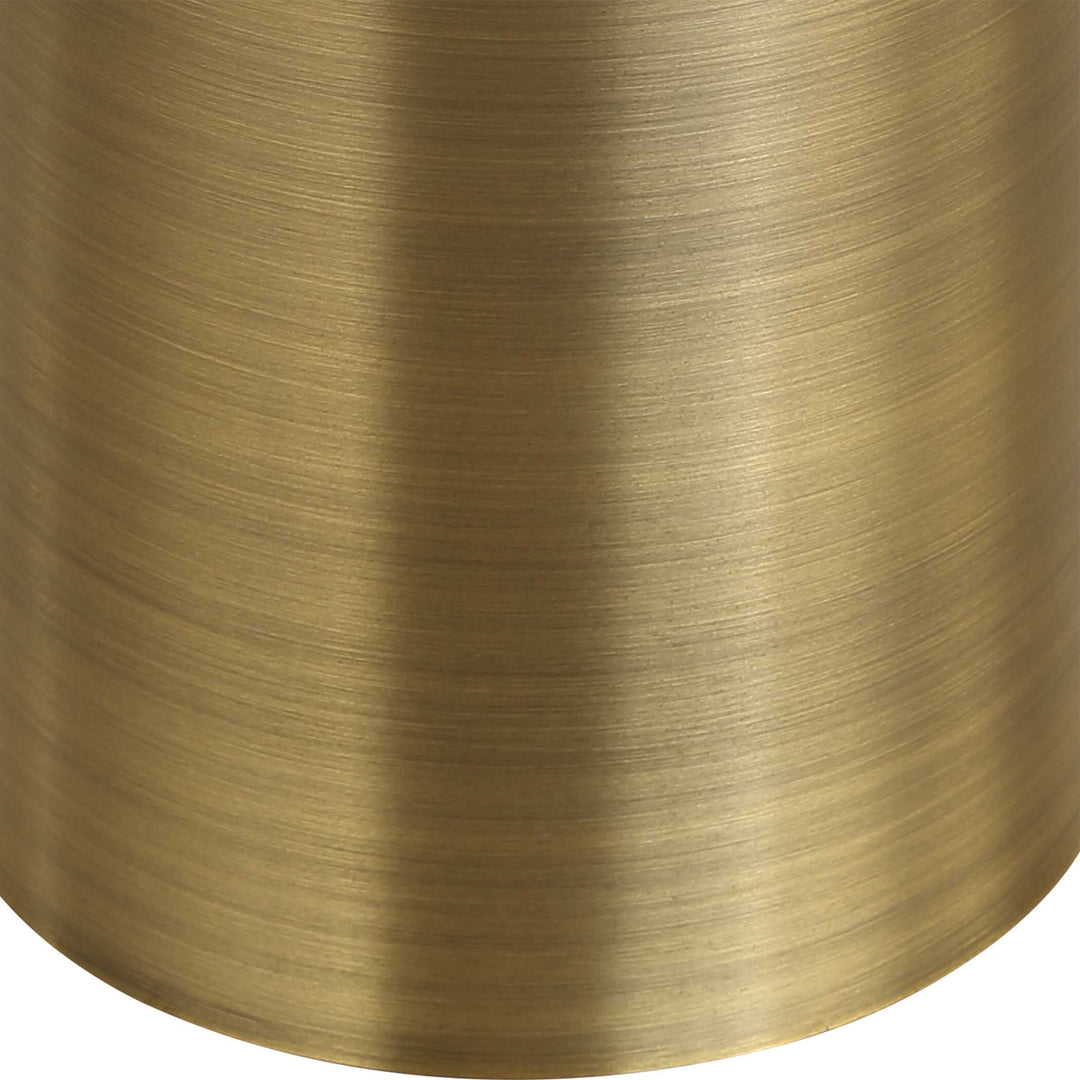 American Home Furniture Uttermost Pascal Brass Drink Table