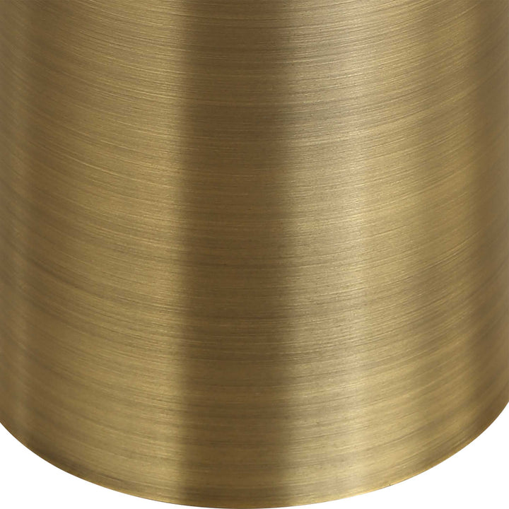 American Home Furniture Uttermost Pascal Brass Drink Table
