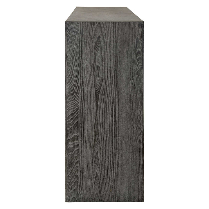 American Home Furniture Uttermost Thoreau Ebony Console Table