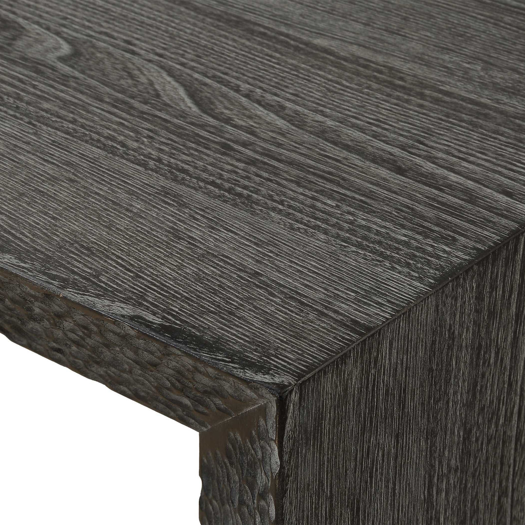 American Home Furniture Uttermost Thoreau Ebony Console Table