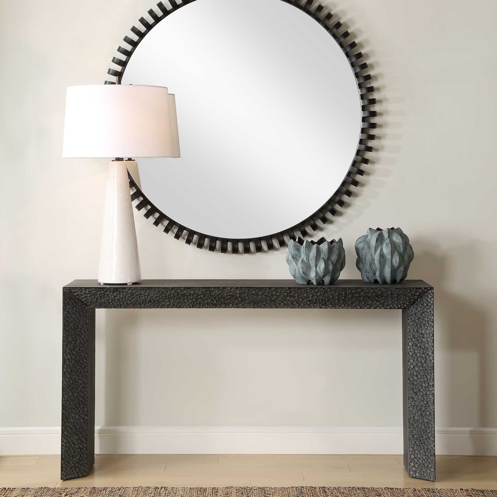 American Home Furniture Uttermost Thoreau Ebony Console Table