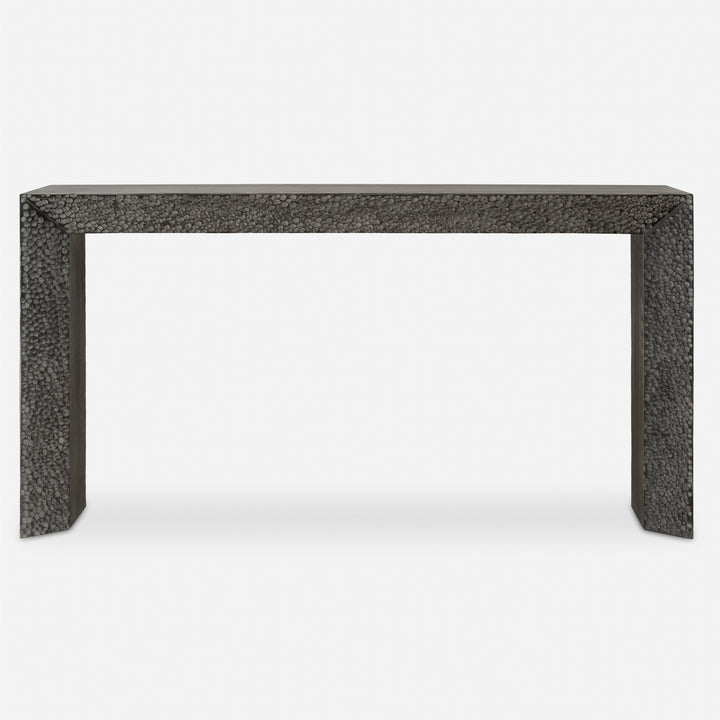 American Home Furniture | Uttermost - Thoreau Ebony Console Table