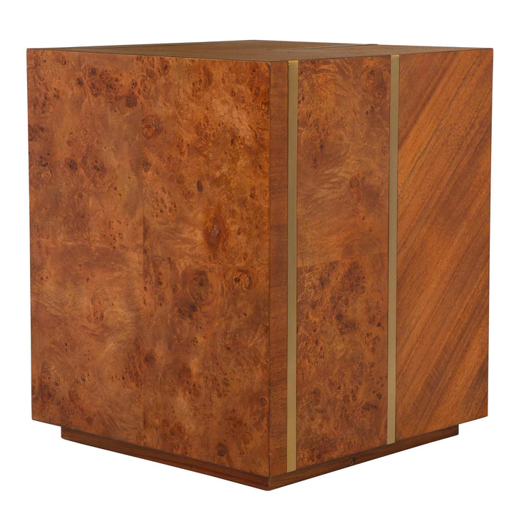 American Home Furniture Uttermost Seven Wonders Wooden Side Table