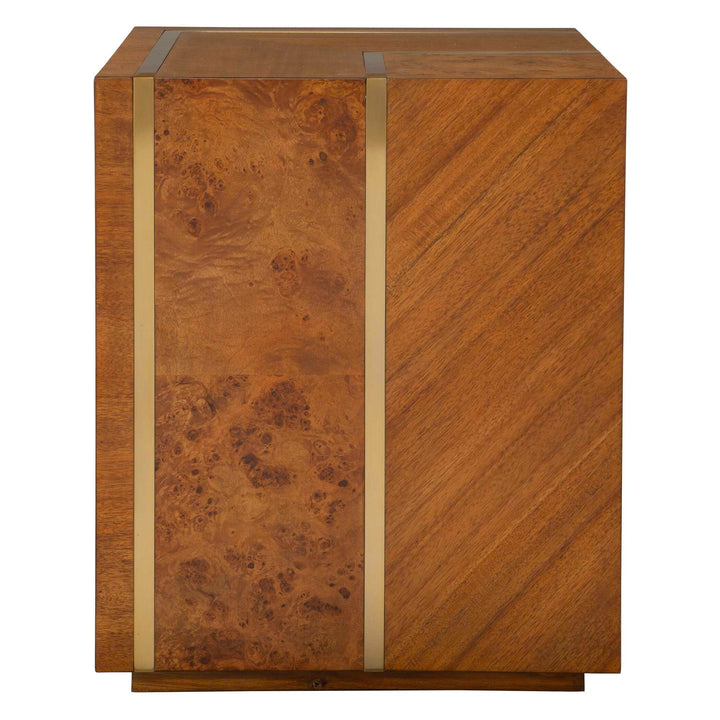 American Home Furniture Uttermost Seven Wonders Wooden Side Table
