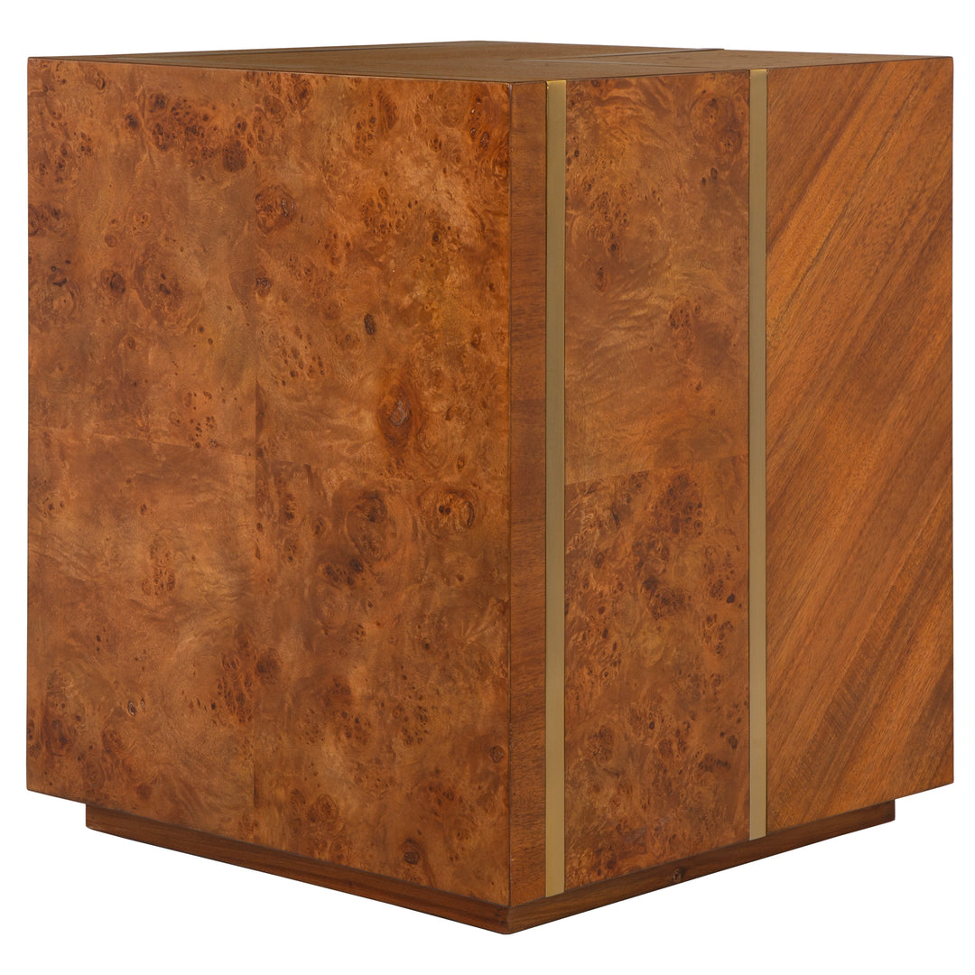 American Home Furniture | Uttermost - Seven Wonders Wooden Side Table