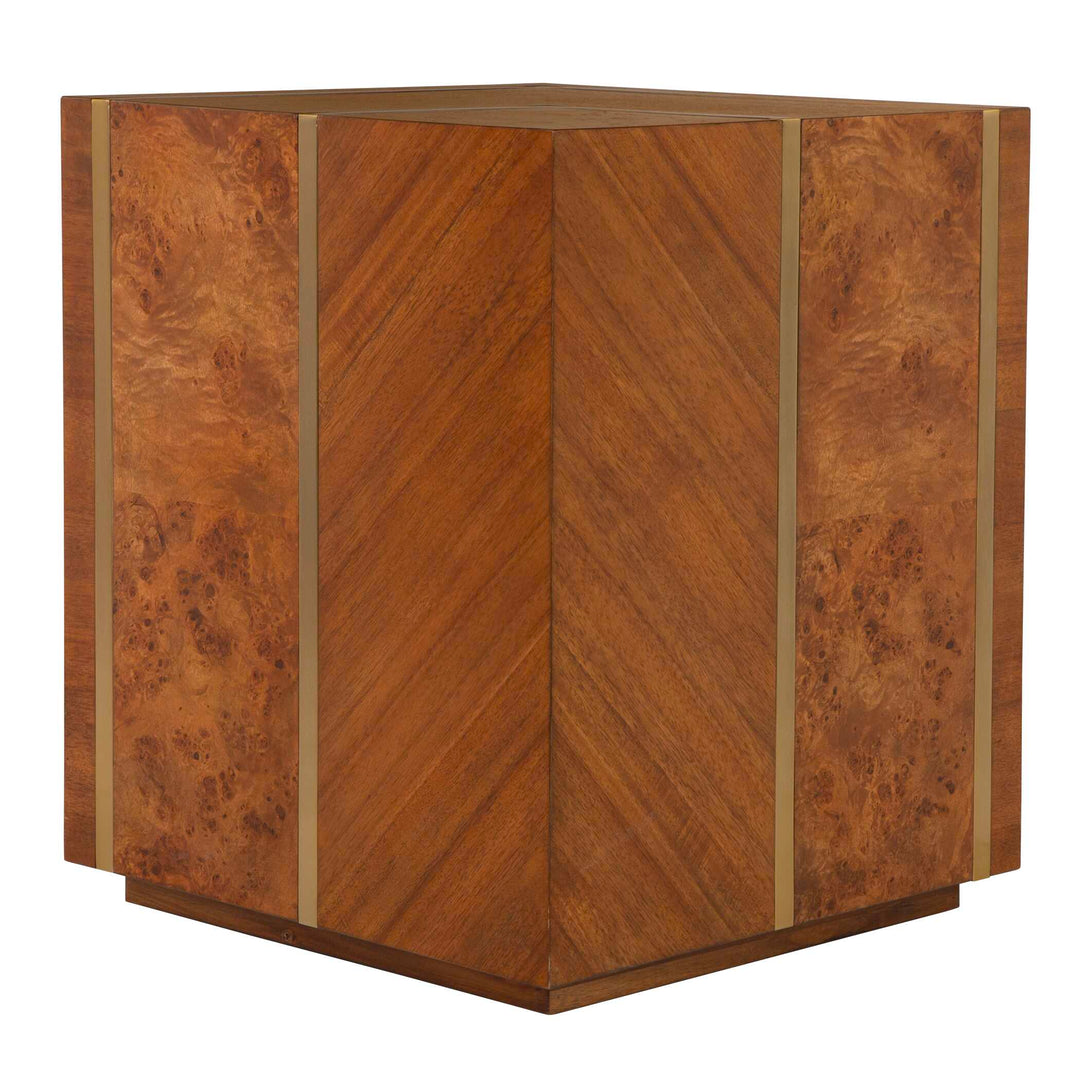 American Home Furniture Uttermost Seven Wonders Wooden Side Table