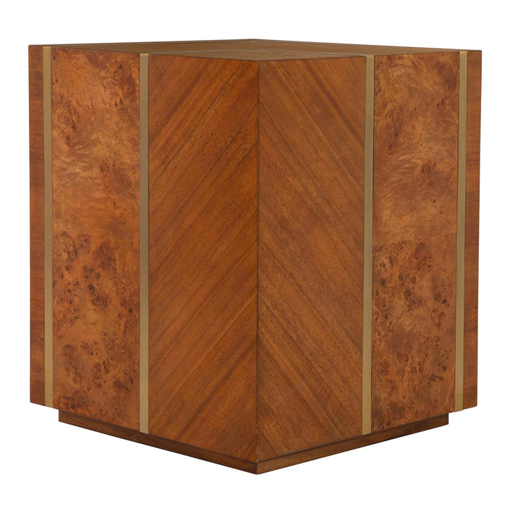 American Home Furniture Uttermost Seven Wonders Wooden Side Table