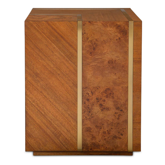 American Home Furniture Uttermost Seven Wonders Wooden Side Table