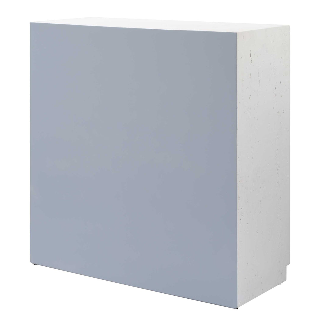 American Home Furniture Uttermost Emma 2 Door White Cabinet