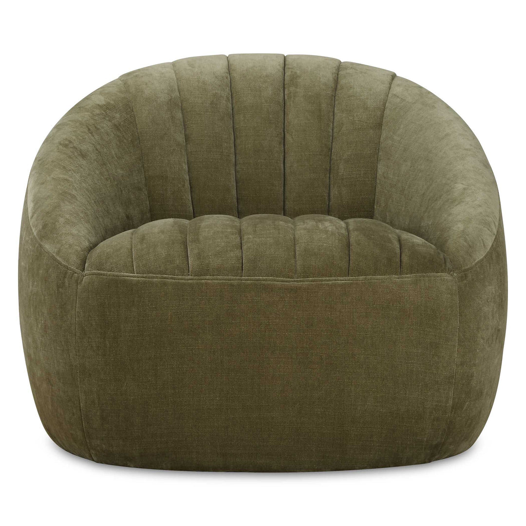American Home Furniture Uttermost Narrows Moss Green Swivel Chair