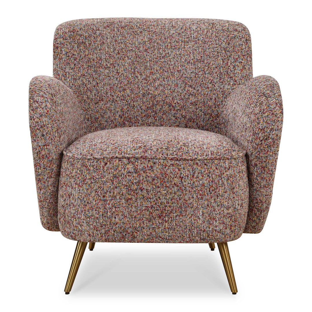 American Home Furniture Uttermost Gemstone Confetti Toned Accent Chair